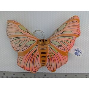 Cloud 9 Butterfly Moth Plush Plastic Eyes 7 Inch Stuffed Animal Toy